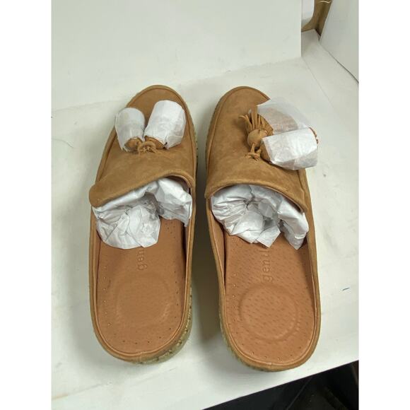 Kenneth Cole Gentle Souls Rory Leather Espadrilles Brown BRAND NEW Women's 9M - Picture 6 of 12